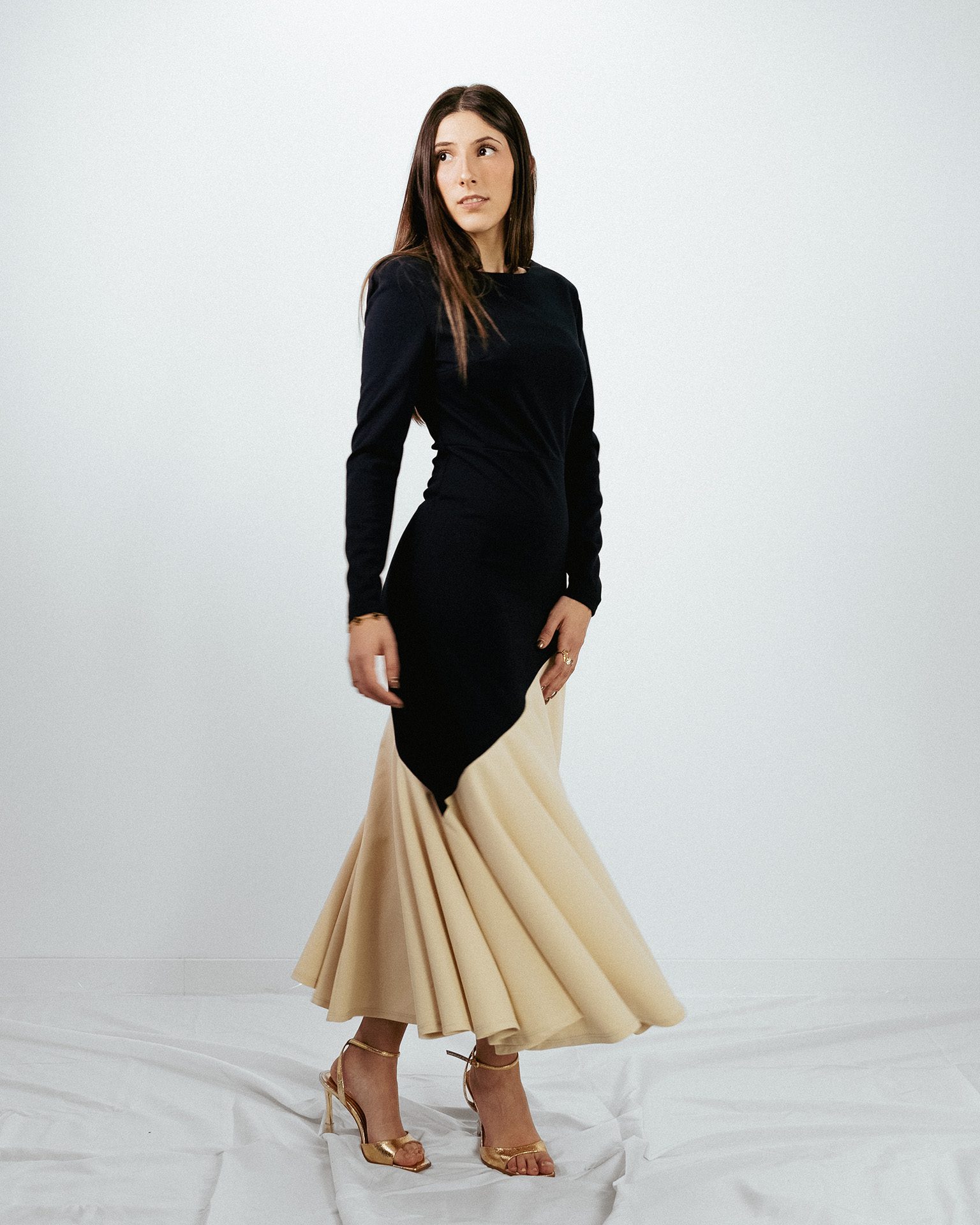 VESTIDO DOGE AZUL MARINO