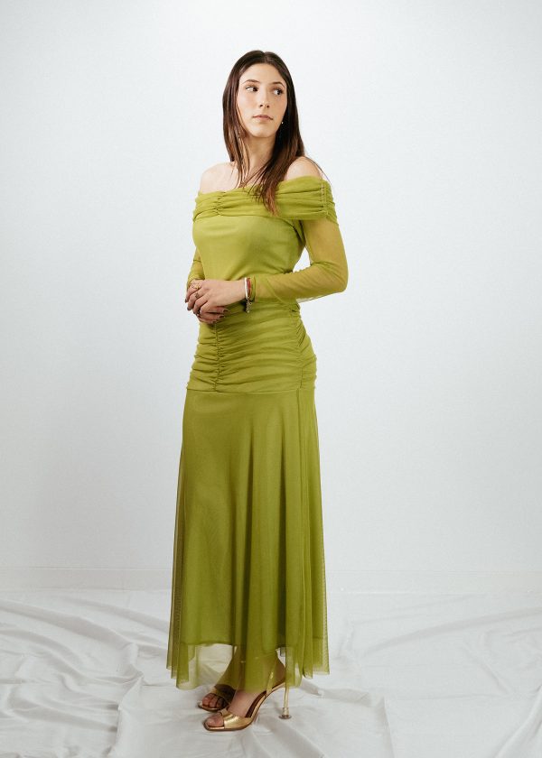 VESTIDO GIULIETTA VERDE PISTACHO