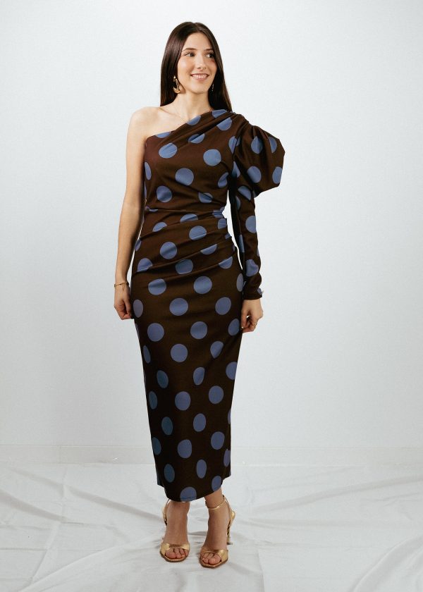 VESTIDO BELLINI MARRÓN