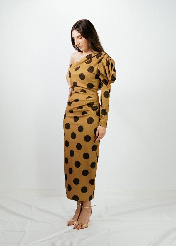 VESTIDO BELLINI MOSTAZA