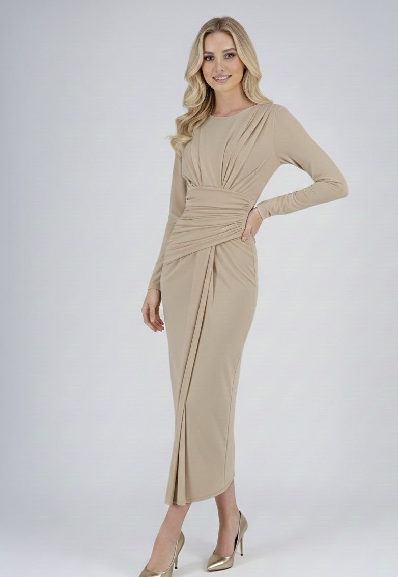 VESTIDO FENICE BEIGE